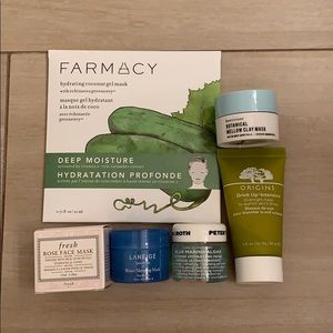 Hydrating face mask starter kit
